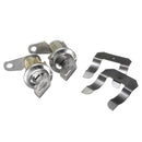 2Pcs Lockcraft Door Lock Cylinder 2 Keys Kit for Ford Truck Van Falcon Mercury