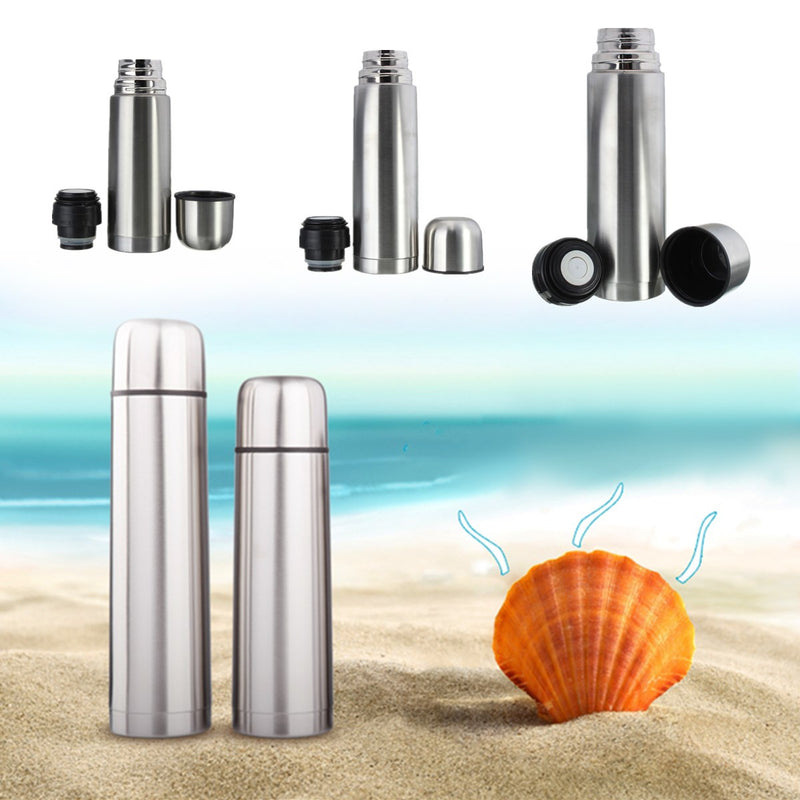 350/500/750/1000ml Stainless Vacuum Cup Bottle Maintain Warm Travel Home Storage Warm Water Bottle