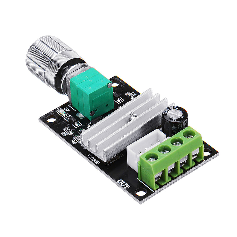 DC 6V/12V/24V/28V 3A 80W PWM Motor Speed Controller Regulator Adjustable Reversible Motor Driver Swi