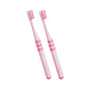 2PCS Dr. Bet Cute Toothbrush Two Color Options Protect Children's Oral Cavity Manual Toothbr
