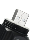 Elfeland  T6 2000LM 3Modes Magnetic Tail Rechargeable Zoomable LED Flashlight