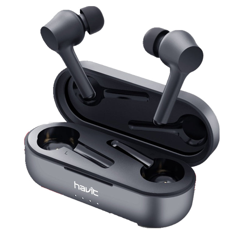 Havit I92 TWS Wireless bluetooth 5.0 Earphone Smart Touch IPX5 Waterproof Bilateral Call Stereo Headphone with Charging Box