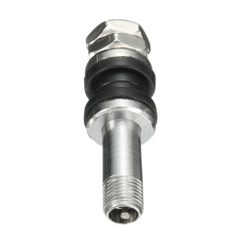 4X Universal TR43E Metal Clamp-in Tubeless Tyre Tire Wheel Schrader Valve