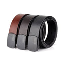 130cm ENNIU LT03 Casual Leather Belt Alloy Buckle Waist Belt Military Tactical Belt Waistband