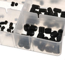 Suleve MXCH1 240Pcs M3-M8 Grub Screw Carbon Steel Hex Socket Allen Head Set Screw