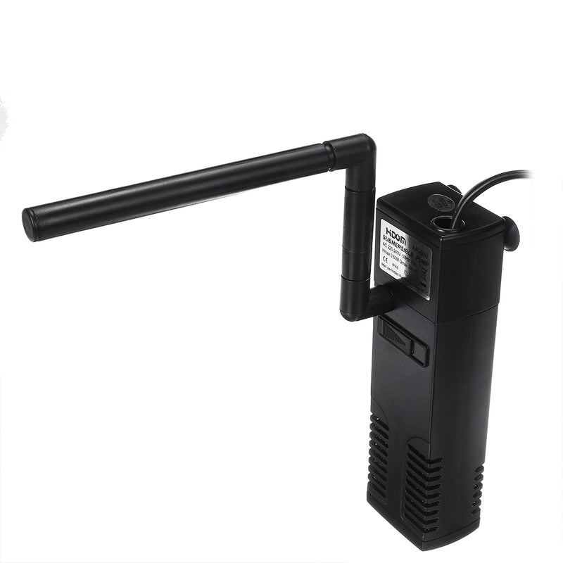 3 In 1 Submersible Water Pump Filtration Low Noise Oxygen Circulation Fish Tank Aquarium Pump Flow Rate Adjustable