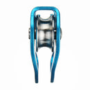 Pro 25kN Double Sheave Rope Climbing Pulley for Mountain Rock Tree Climbing