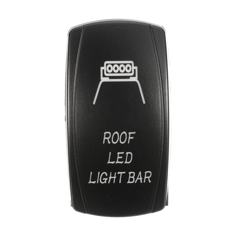 12/24V Blue Car Switch Boat Truck Light Led Rocker Switch Bar Toggle Reverse Rear Light Switch