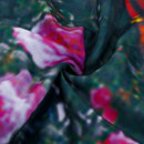 3 PCS Bathroom Mats Shower Curtain Set Prints Polyester Bathroom Curtains With12 Hooks