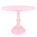 12 Inch Iron Round Cake Stand Pedestal White Pink Dessert Holder Wedding Party Decorations
