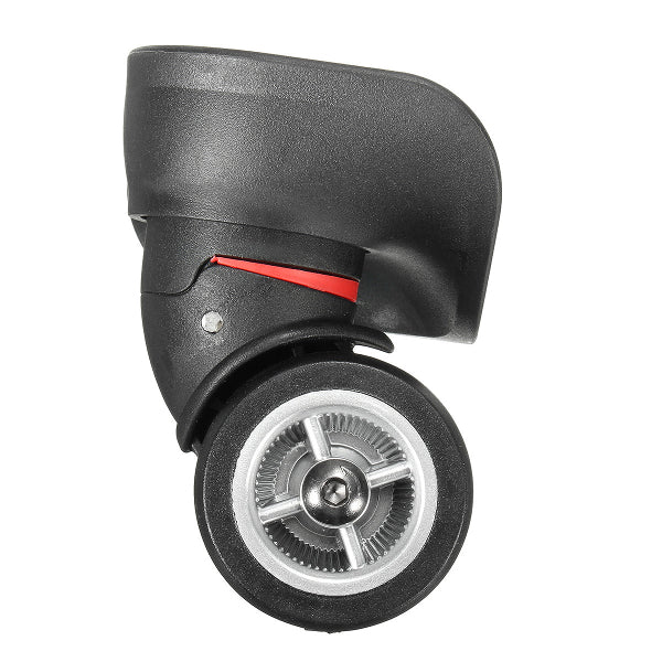 2Pcs Black Luggage Suitcase Universal Wheels Repair Replacement
