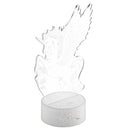 3D Visual Night Light LED Touch Remote Control Gift Home Party Decor USB Table Lamp