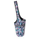 Fashion Printed Canvas Yoga Bag With Large Capacity Pocket Fit Most Yoga Mats