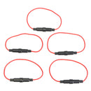 5pcs 6x30mm AGC Spiral Cable Fuse Connector Fuse Block