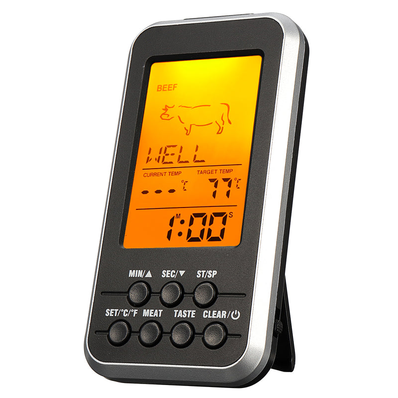 Digital LCD Wireless Remote Thermometer For Meat BBQ Grill Kitchen Oven Food BBQ Thermometer