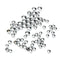 75Pcs Chrome Bolt Topper Caps Cover Nut Kit For Harley Davidson FLT-FLH