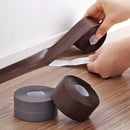 Honana 3.8mm Kitchen Bathroom Self Adhesive Wall Seal Ring Tape Waterproof Tape Proof Edge Trim Tape