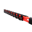 3Pcs Double-Sided Socket Holder Plastic Sleeve Frame 1/2-3/8-1/4 Million With Socket Frame Strong Rack