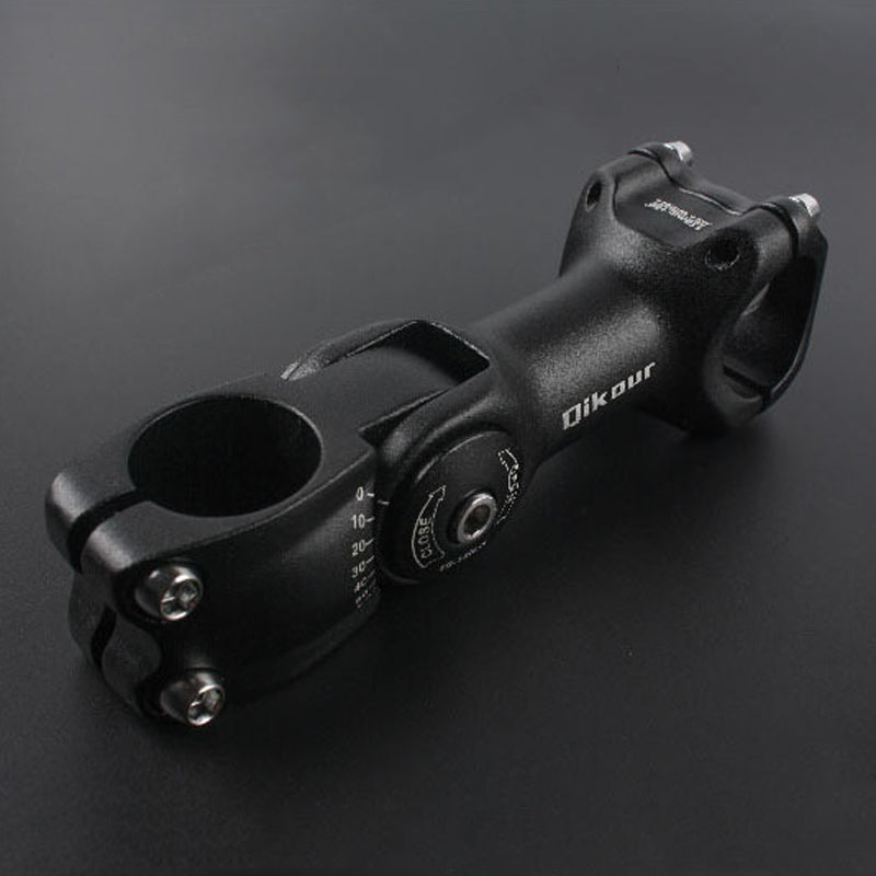 Qikour 25.4/31.8mm 60 Adjustable Bike Stem Riser Road Mountain Bicycle Cycling Accessories