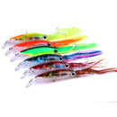 ZANLURE Skirted Squid Lure 1pcs 14cm/40g  Hard Body Trolling Tuna Fishing Lure