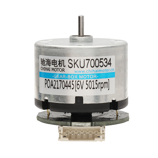 12V 10165rpm/6V 5015rpm DC Magnetic Holzer Encoder Motor 11PPR