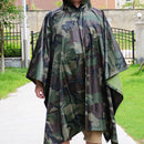 Multifunctional Camouflage Rain Coat Outdooors Travel Rain Coat Cycling Camouflage Poncho