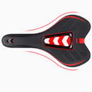 WHEEL UP LX16100 PVC Waterproof Soft Sponge Cushion Cycling Bicycle Bike Seat Outdoor Road Bike Saddle