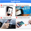 10pcs/lot Ntag213 Ntag216 NFC TAG Sticker 13.56MHz ISO14443A NTAG 213 Universal Lable RFID Tag