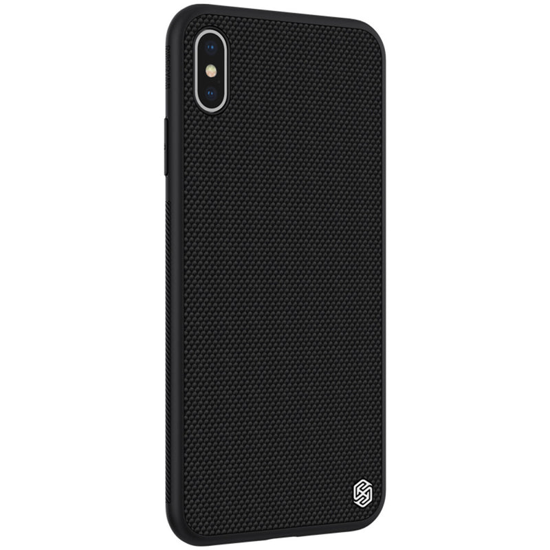 NILLKIN 3D Textured Shockproof Soft TPU + Hard PC Back Cover Protective Case for iPhone XS MAX