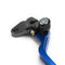 CNC Billet Pivot Brake Clutch Levers For Yamaha YZ80/85 01-14 Blue Black