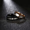 Zircon Crystal Women Mem Couple Gift Ring Stainless Steel Unique Jewelry For Wedding