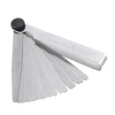 Drillpro 20 Blade Feeler Metric Gauge 0.05 to 1.0mm Thickness Spark Plug Measure Gap Tool