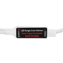 DC5V-24V 6 Keys Mini Remote Control IR Dimmer for 5050 3528 3014 5630 Single Color LED Strip Light