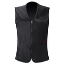 Intelligent Electric Heated USB Waistcoat Winter Temperature Control Sleeveless Coats Black