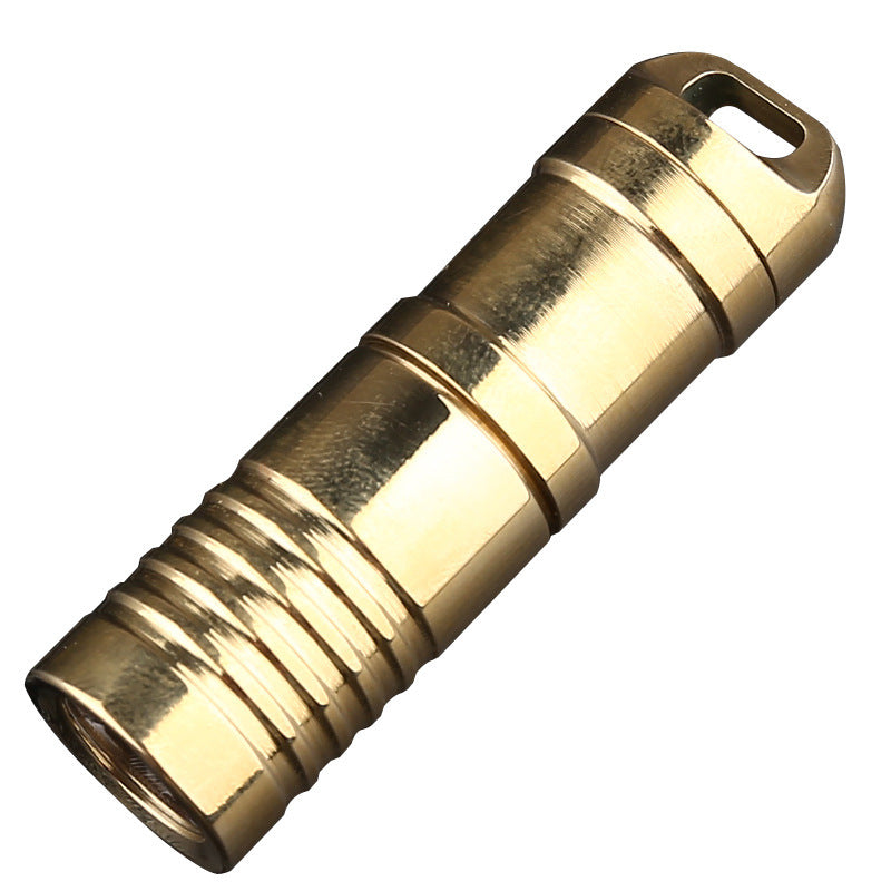 KESHUN 180 Lumens LED Flashlight USB Waterproof Keychain Light Pocket Lamp