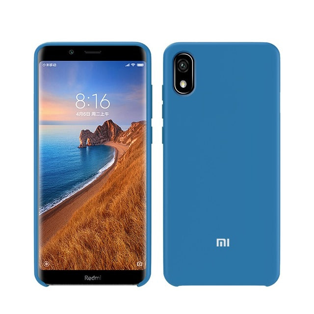 Bakeey Ultra Thin Anti-Scratch Liquid Silicone Soft Protective Case For Xiaomi Redmi 7A
