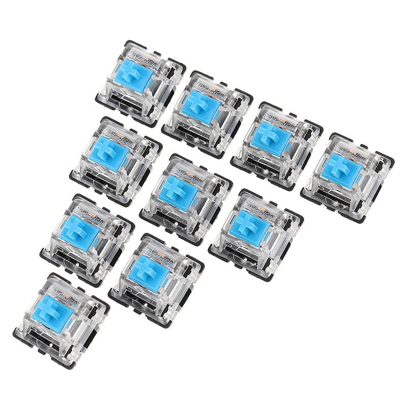 70PCS Pack 3Pin Gateron Clicky Blue Switch Keyboard Switch for Mechanical Gaming Keyboard