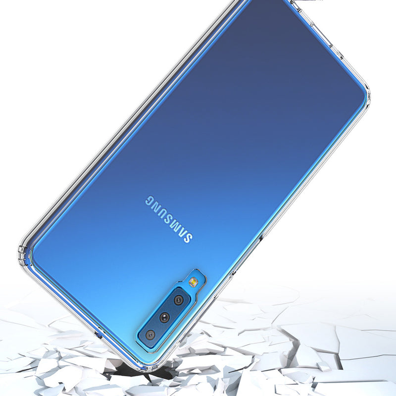 Bakeey Clear Acrylic Shockproof Protective Case For Samsung Galaxy A7 2018