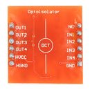 3Pcs A87 4 Channel Optocoupler Isolation Module High And Low Level Expansion Board