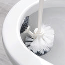 Toilet Brush and Holder Bowl Cleaning Brush with Under Rim Lip Brush and Holder