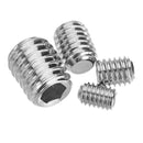 Suleve MXSR2 50pcs Stainless Steel Socket Hex Set Screw M4 M5 M6 M8 for Inside Cornor Joint