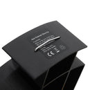 IPRee Black Fireplace 4 Blade Heat Powered Stove Fan komin Log Wood Burner Quiet Fan Heat Distribution Home Efficient  Eco Friendly