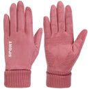 Women Winter Warm Gloves Touch Screen Windproof Anti-slip Thermal Outdoor Sports Skiing Gloves