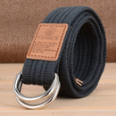 110x3.8cm FENGMIN T-5 Double Buckle Tactical Belt Adjustable Waist Belt Casual Belt For Man Woman Nylon Waistband For Camping Hunting