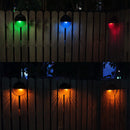 Colorful Solar Light Garden Fence Landscape Wall Lamp