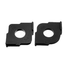 2pcs Black Aluminum Alloy Wood Panel Radius Quick-Jig Router Table Bits Jig Corner Templates Kit Woodworking Tool