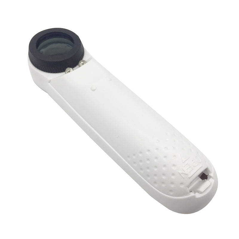 40X Jewelry Magnifier Resin Lens Magnifying Jewelry Loupe 2 LED Light
