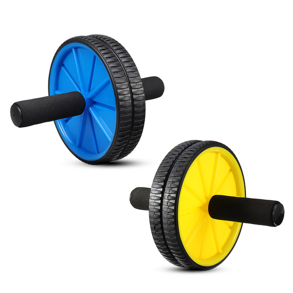 Body Fitness Dual Wheel Abdominal Training roller Home Gym Arm Waist Exerciser Gym Exercise Tools