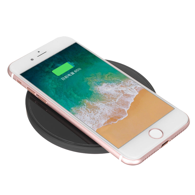 C6 10W Mirror Fast QI Wireless Charging Charger For iphone X 8/8Plus Samsung S8 Xiaomi mi5 mi6