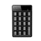 USB Wired 19Keys Numeric Keypad Mini Suspension Number Pad Keyboard for Laptop PC